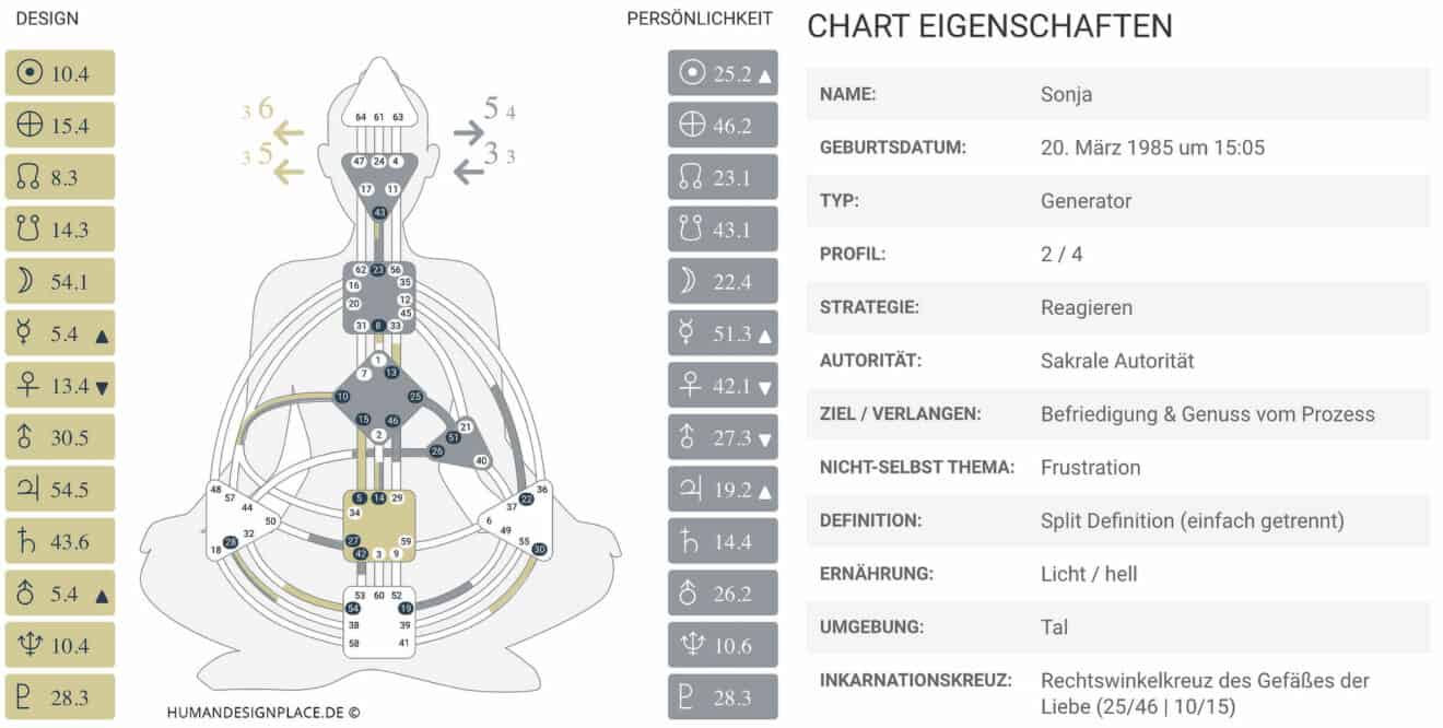 Human Design System Welcher Typ Bist Du Mit Chart Rechner