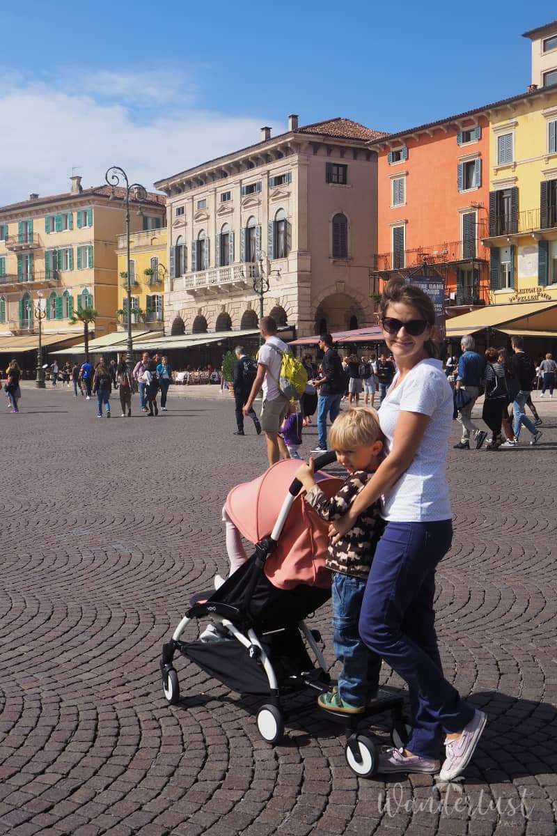 Verona mit Kindern